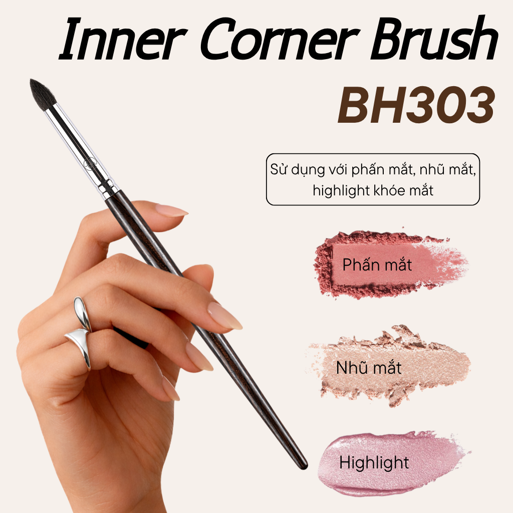 Cọ Nhấn Khóe Mắt BH Cosmetics Inner Corner BH303